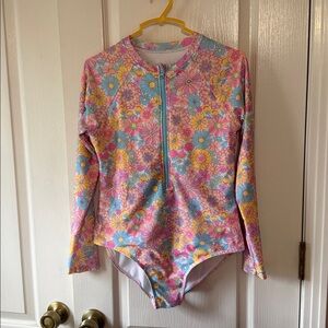 Floral One Piece Swimsuit